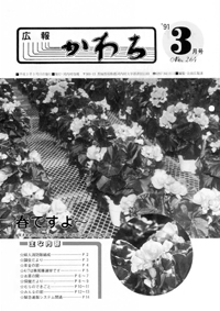 1991年3月号の表紙