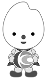 町章（白黒）